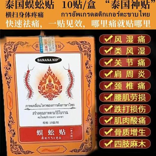泰国蜈蚣贴10贴/盒*5 商品图0