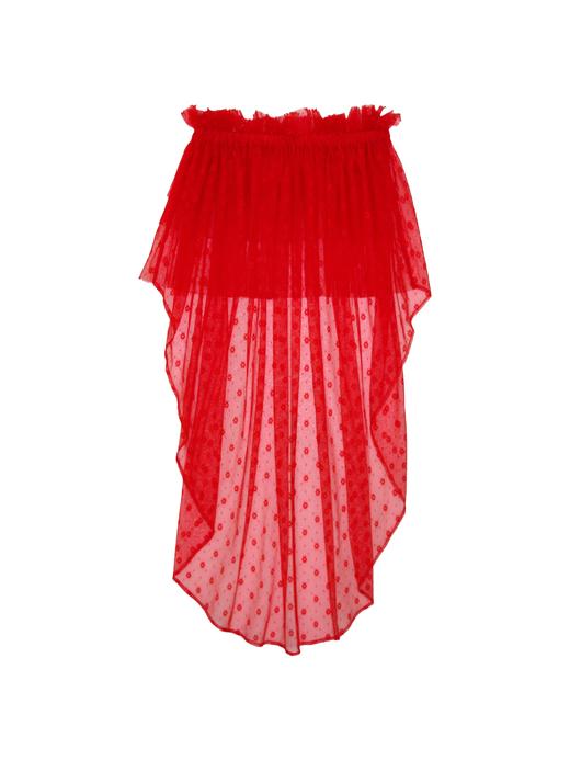 Kaiy Xiao 早秋系列 蕾丝燕尾半裙 商品图1