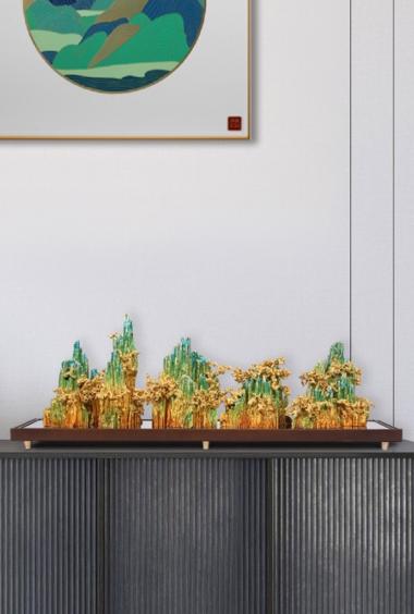 朱炳仁铜千里江山 商品图0