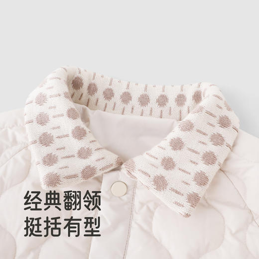 【高定系列】英氏儿童羽绒服男童防风保暖新款秋冬时尚外套潮流超韧绒 商品图2