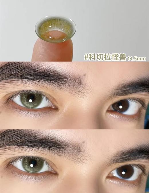 huohuocon 日抛 科切拉怪兽 直径14.5mm着色13.8mm （1盒10片） 商品图2