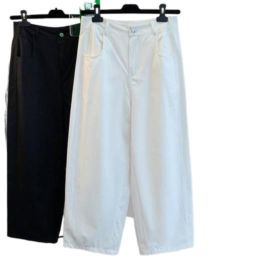 GYH 7356简约休闲裤显瘦镰刀九分裤 商品图4