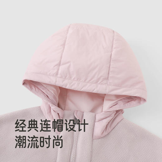 【商场同款】英氏儿童连帽外套秋冬夹克女孩女宝保暖防寒新款 商品图3