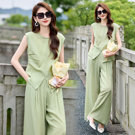 HR SNX2996时尚套装时尚洋气气质两件套 商品图3