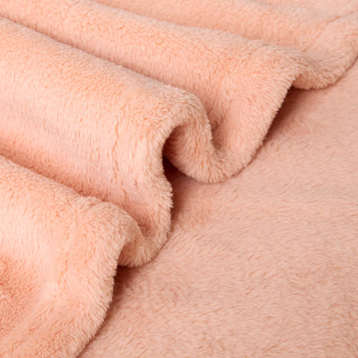 罗莱T 素色牛奶绒膝盖毯 100×140cm 商品图5