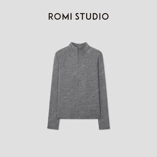 ROMI STUDIO"去繁就简"100%德国扬子纱羊毛丝滑感外套 RWCAW65775  商品图0