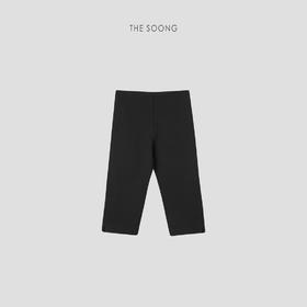 THESOONG"以简驭繁"重磅罗马棉锦挺阔感两片式七分休闲裤HBKZ7382