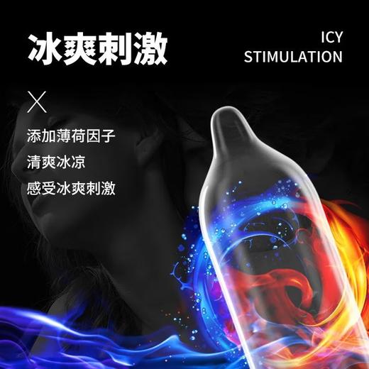 第六感情趣避孕套 冰火粒粒30只安全套 男专用成人计生情趣用品套套 商品图4
