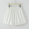 GYH 7352松紧腰高腰A字阔腿短裤显瘦轻薄休闲裤 商品缩略图0