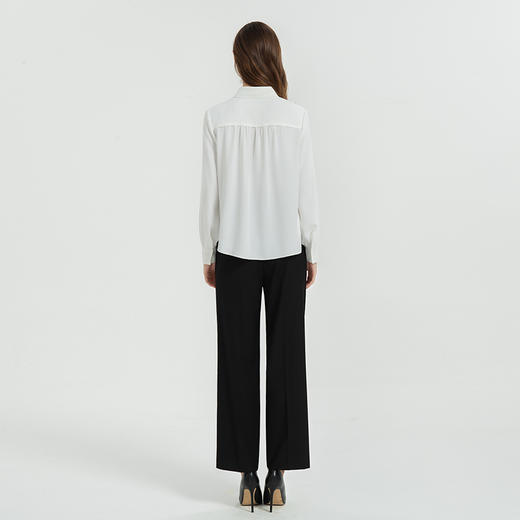 IWY/气质百搭衬衫女高级感简约职业装新款长袖通勤上衣B13141 商品图5