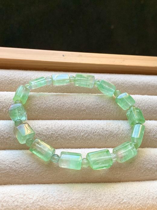 西瓜绿碧玺手串 商品图5