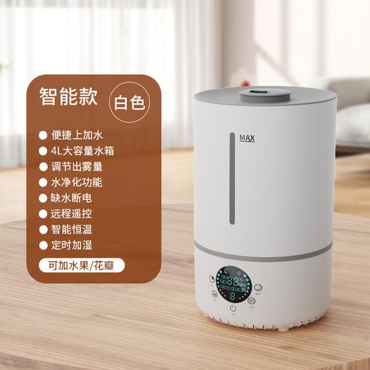 【你的睡眠守护者💤】桌面加湿器小型静音大喷雾 定时空气加湿器， 家用卧室恒湿加湿器，静音加湿器上线！🌫️4L大容量+20小时续航，恒湿加倍舒适，深夜无声陪伴你的每一个甜美梦境✨ 商品图6
