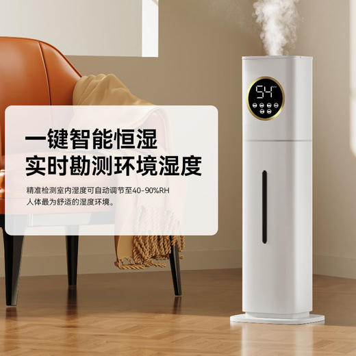 【静音黑科技🌙】智能静音加湿器 雾量喷雾恒湿除菌加湿器 香薰加湿器 ，8L大容量智能加湿器，32dB低音加湿+99.98%除菌❗全屋水润不湿地板💧睡眠香薰必备神器✨ 商品图1