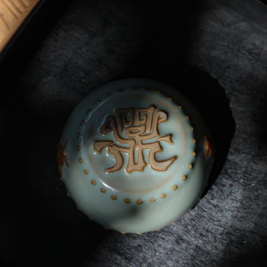 问鼎汝瓷鼎峰系列天青鼠首战鼓杯 商品图3