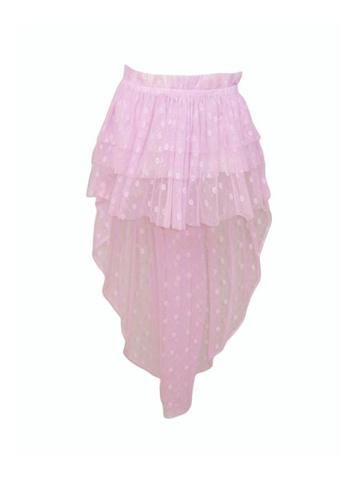 Kaiy Xiao 早秋系列 蕾丝燕尾半裙 商品图2