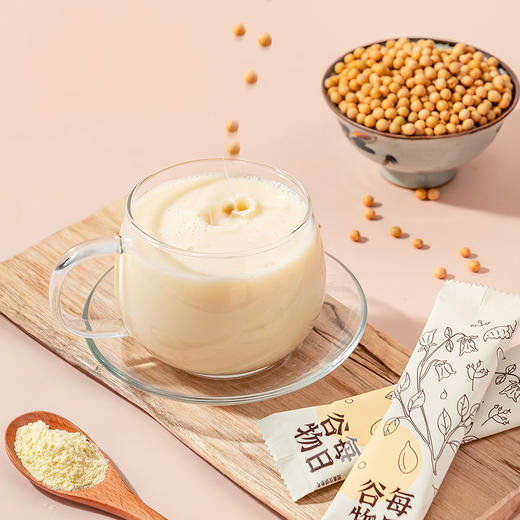 福事多 燕窝银耳豆浆粉200g*3盒 真材滋养，精选非转基因大豆为基底，低卡高蛋白，3盒装承包一个月的元气早餐，独立小包装，热水一冲即溶 商品图3