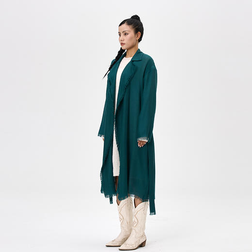 四季之衣羊绒风衣  SJF97W297N 商品图3