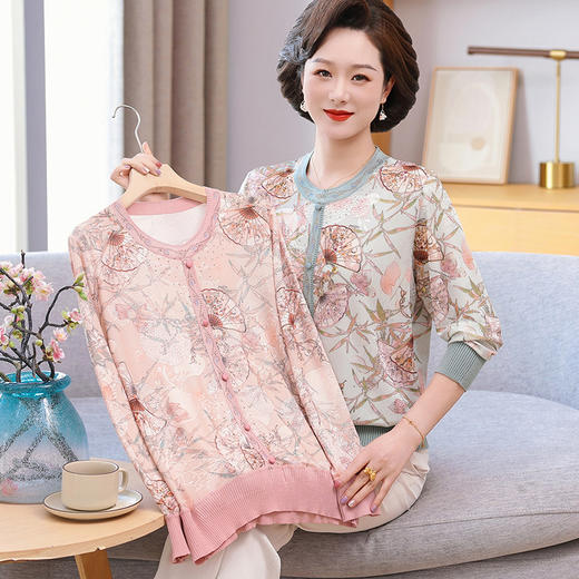 W050-8176-63-108妈妈装秋季2025 商品图1