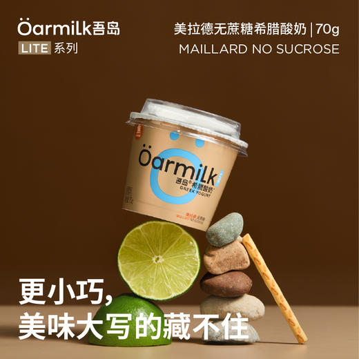 下单5天发货【天然乳蛋白 无蛋白粉添加】吾岛Oarmilk希腊酸奶  SG 商品图5