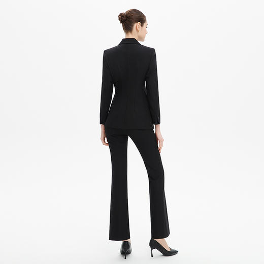 IWY/藏青色西装套裤高端职业装气质女神范职场套装经理工作服秋C14212+P34212 商品图5