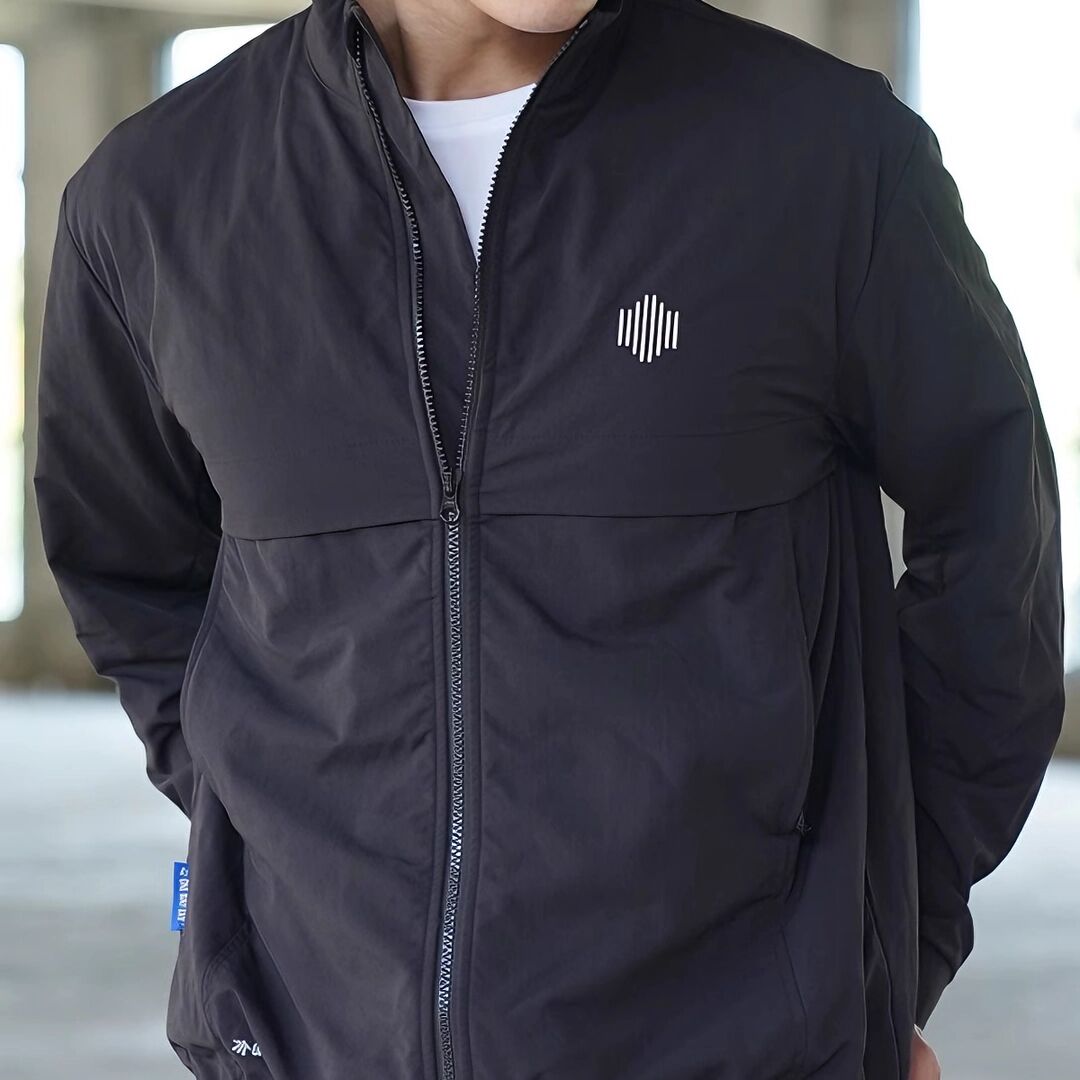 单导男士夹克外套拒水速干骑行防风上衣城市户外工装衣休闲男外套