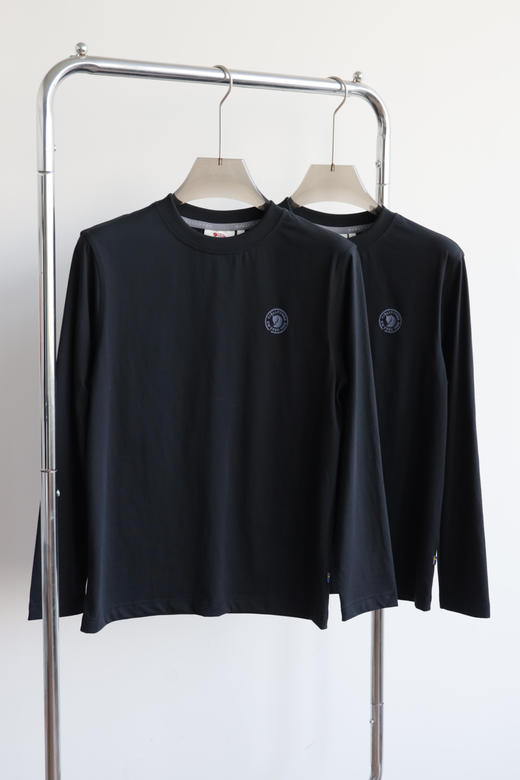 北及弧 户外休闲 棉质长袖圆领T恤 CX207 商品图2