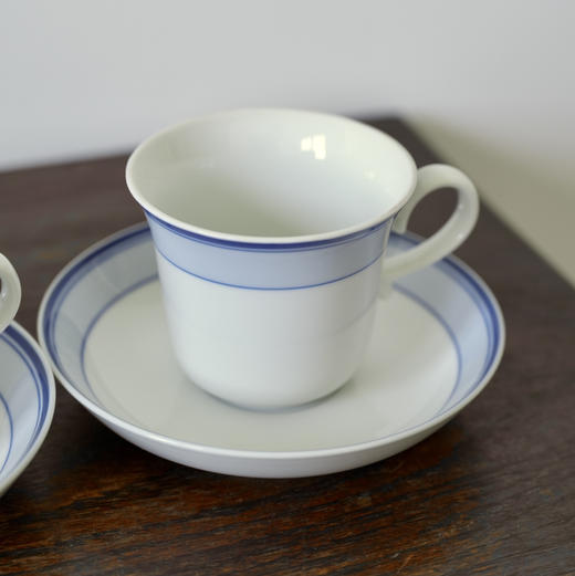 【苏州】日本Nitto蓝色咖啡杯碟 商品图2