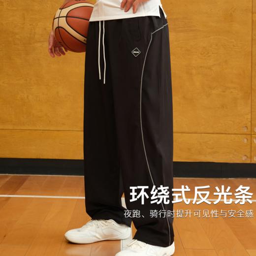 录士LUSHISI速度2.0主题休闲速干运动篮球直筒轻薄透气抽绳长裤男 商品图1