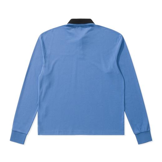 中性款珠地料长袖POLO衫017 商品图1