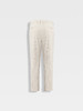 callisto米色柔糯灯芯绒条纹休闲裤 商品缩略图1