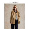 C+IMPRESS/西嘉美式复古巴恩风外套灯芯绒拼接领工装夹克风衣女秋FY2503061 商品缩略图0