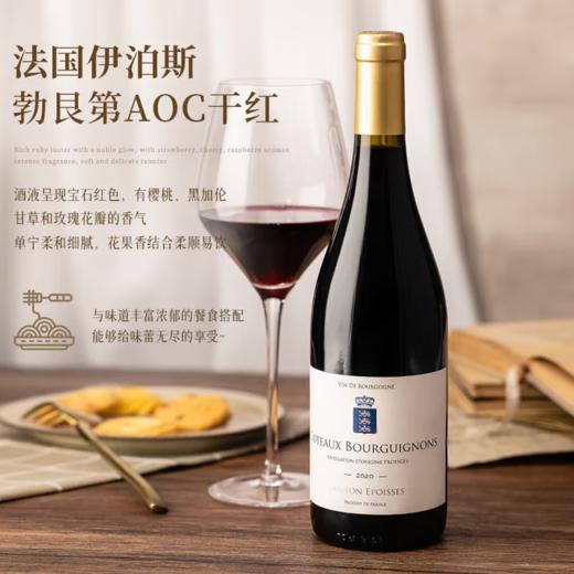 【延续百年的酿造世家】法国伊泊斯勃艮第干红葡萄酒  13%vol 商品图7