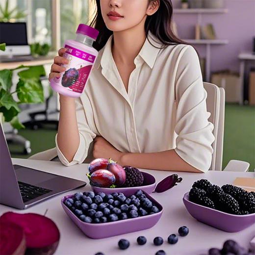 【快递】新希望（华西）塑瓶活润轻食瓶液体沙拉西梅红甜菜风味发酵乳340g 商品图3