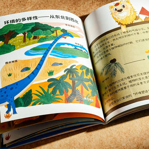寻龙中国 附赠精美卡片 恐龙历史科普绘本 上海自然博物馆中国恐龙展 商品图13
