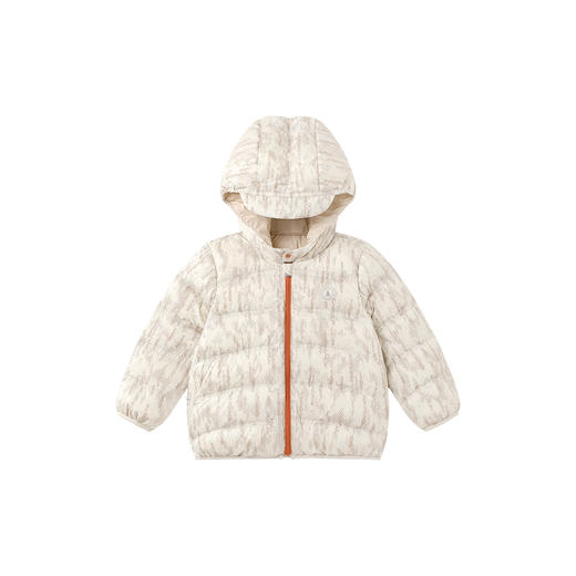 【商场同款】英氏童装秋冬季保暖防寒羽绒服男童外套连帽羽绒上衣超韧绒 商品图4