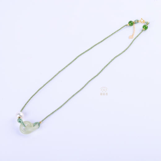 【环环相扣】青玉双环挂饰   ZX2508079 商品图1