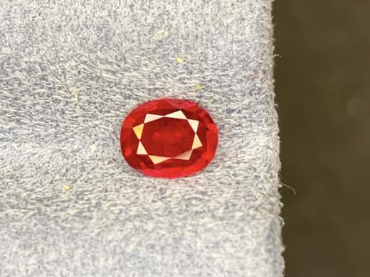 0.52ct刻面红宝石裸石 商品图0