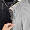 GYH 7357无袖衬衫刺绣马甲背心休闲气质小衫 商品缩略图4