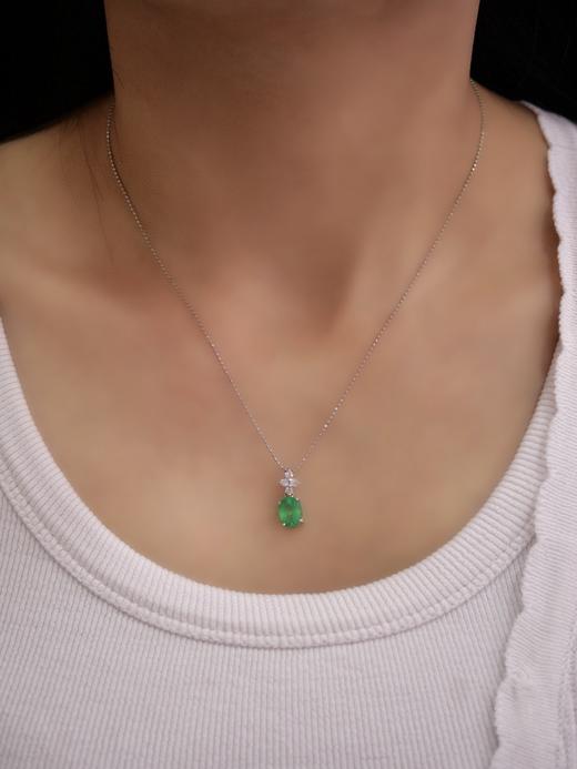 1.35ct刻面祖母绿吊坠 商品图5