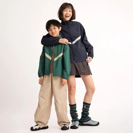 【100-185码】2025秋冬新品龙之涵美式撞色立领运动外套亲子款全A类 商品图9