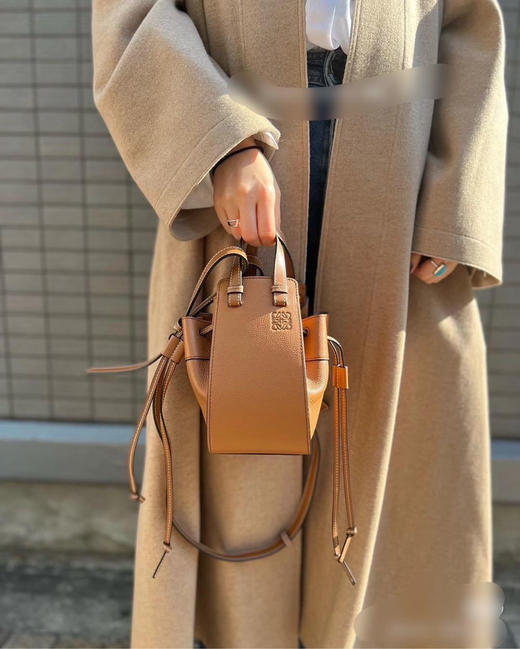 罗意威 mini 焦糖色 牛皮  吊床包 商品图3