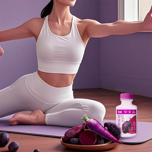 【快递】新希望（华西）塑瓶活润轻食瓶液体沙拉西梅红甜菜风味发酵乳340g 商品图4