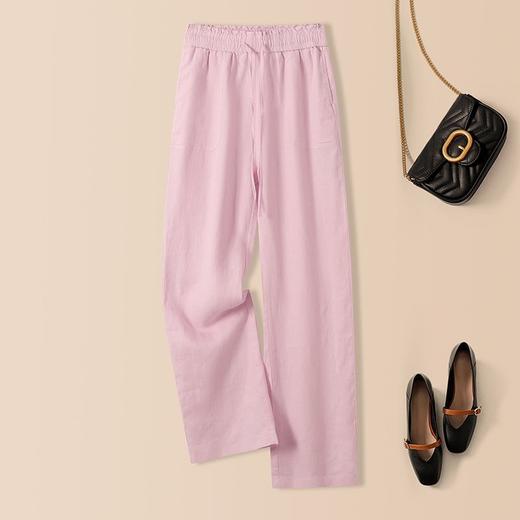 GYH 7363休闲阔腿裤高腰显瘦直筒文艺裤 商品图1