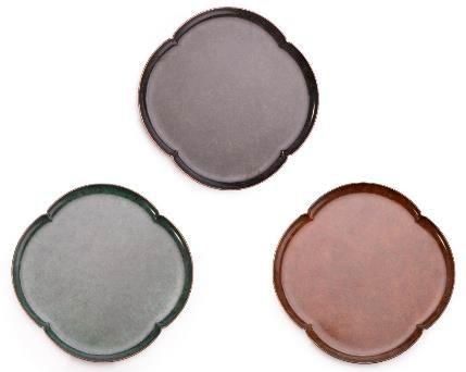 朱炳仁铜风华盘 商品图0