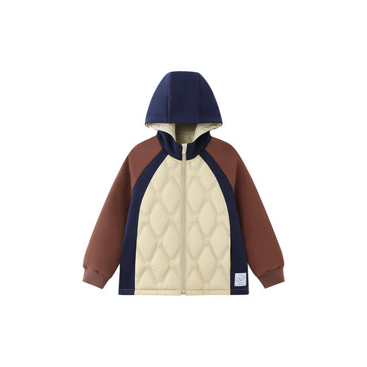 【商场同款】英氏儿童羽绒服连帽秋冬保暖防风2025新款男宝宝超韧绒 商品图4