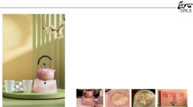 朱炳仁铜没烦恼茶礼套装