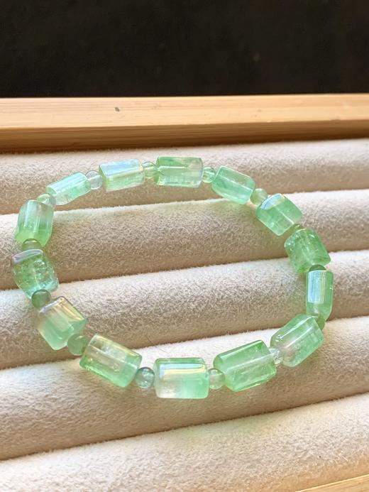 西瓜绿碧玺手串 商品图4