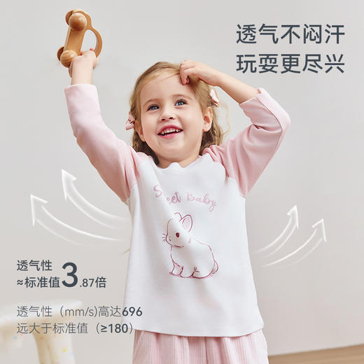 【2025年秋冬新品】 i-baby儿童长袖男女童秋季薄款打底（12.1-12.31实付399赠送i-baby手拎包） 商品图2