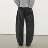 714street国潮水洗做旧弯刀裤 2025秋季百搭纯棉休闲裤宽松裤子男 商品缩略图1