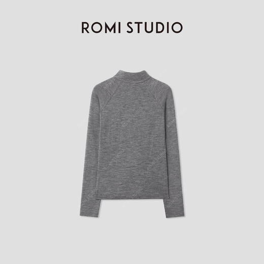 ROMI STUDIO"去繁就简"100%德国扬子纱羊毛丝滑感外套 RWCAW65775  商品图1